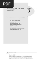 Transforming XML With XSLT: in This Chapter