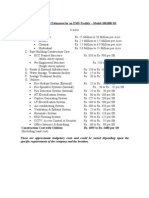 Baseline Cost Estimates For An EMS Facility