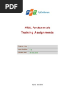 HTML&CSS Assignments