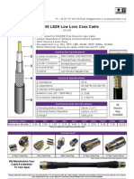 GBC400 LSZH Low Loss Coaxial Cable