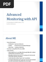 Advanced MikroTik Monitoring Via API