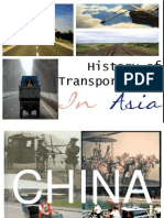 History Ot Transportation in Asia