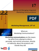 Designing and Managing Integrated Marketing Communications