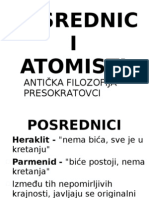 Posrednici I Atomisti