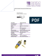 Type 43 High Density HDC43 Straight Crimp Plug For BT2003