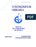 Manual de Laboratório de Química