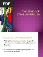 ethics of string journalism