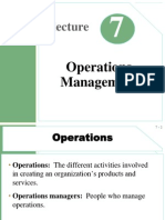 Lecture07 - Operations Management