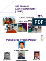 Taklimat Projek Sem 6