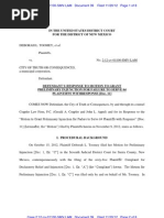 Defendant Response To Motion To Grant Preliminary Injunction