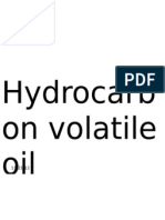 Volatile Oil