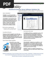 Maintenance & Reliability Initiatives: Intuitive & Common Sense Software Solutions For