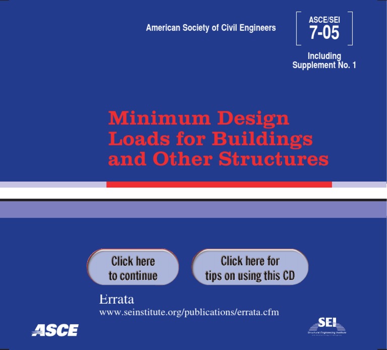 Minimum Design Loads For Buildings and Other Structures: Errata | PDF ...