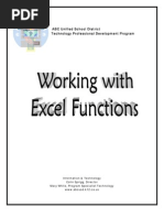 101 Most Popular Excel Formulas | PDF | Microsoft Excel | Spreadsheet