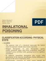 Inhalational Poisoning: Patricio, Roselene P. Ricarte, Viaka Faye Salvatus, Jonna