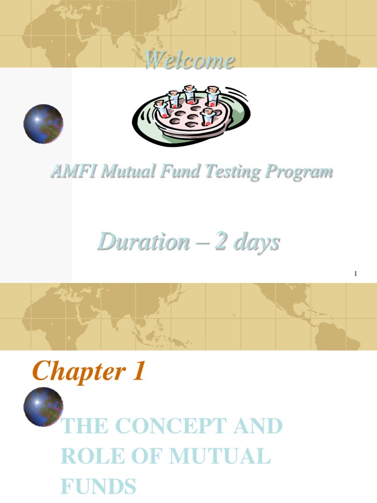 AMFI Mutual Fund Testing Program Overview | PDF | Bonds (Finance ...