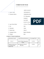 Curriculum Vitae - : Personal Details