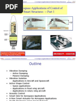 Aerospace Applications of Control of Smart Structures - Part 1