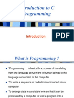 Introduction To C Programming