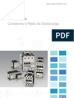 WEG Contatores e Reles de Sobrecarga Folheto 905 Catalogo Portugues Br