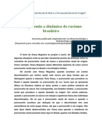 Resenha de "Preconceito Racial de Marca e Preconceito Racial de Origem" de Oracy Nogueira.