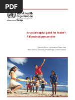 Is Social Capital Good for Your Health