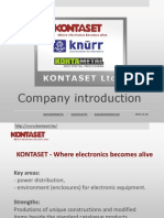 Company Introduction: WWW - Kontaset.hu WWW - Knurr.hu