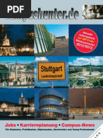 2012/13 Hochschulmagazin Region Stuttgart Wintersemester