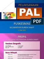 Pal Action Report Puskesmas Duren Sawit