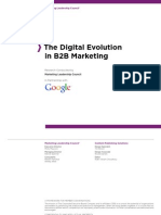 Digital Evolution in B2B Marketing