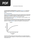 Term Structure of Interest Rates