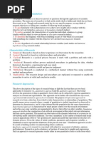 Objectives of Research: To Gain To Portray - To Determine