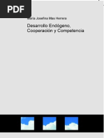 Desarrollo Endogeno Cooperacion y Competencia PDF