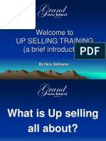 Welcome To Up Selling Training (A Brief Introduction) : by Heru Setiawan