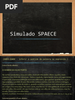Simulado SPAECE