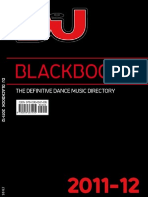 Dj Magazine Black Book 11 Full Electronic Music Music Industry
