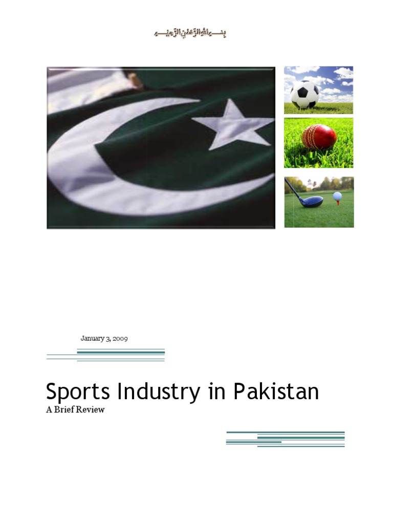 Sports Industry in Pakistan China International Politics