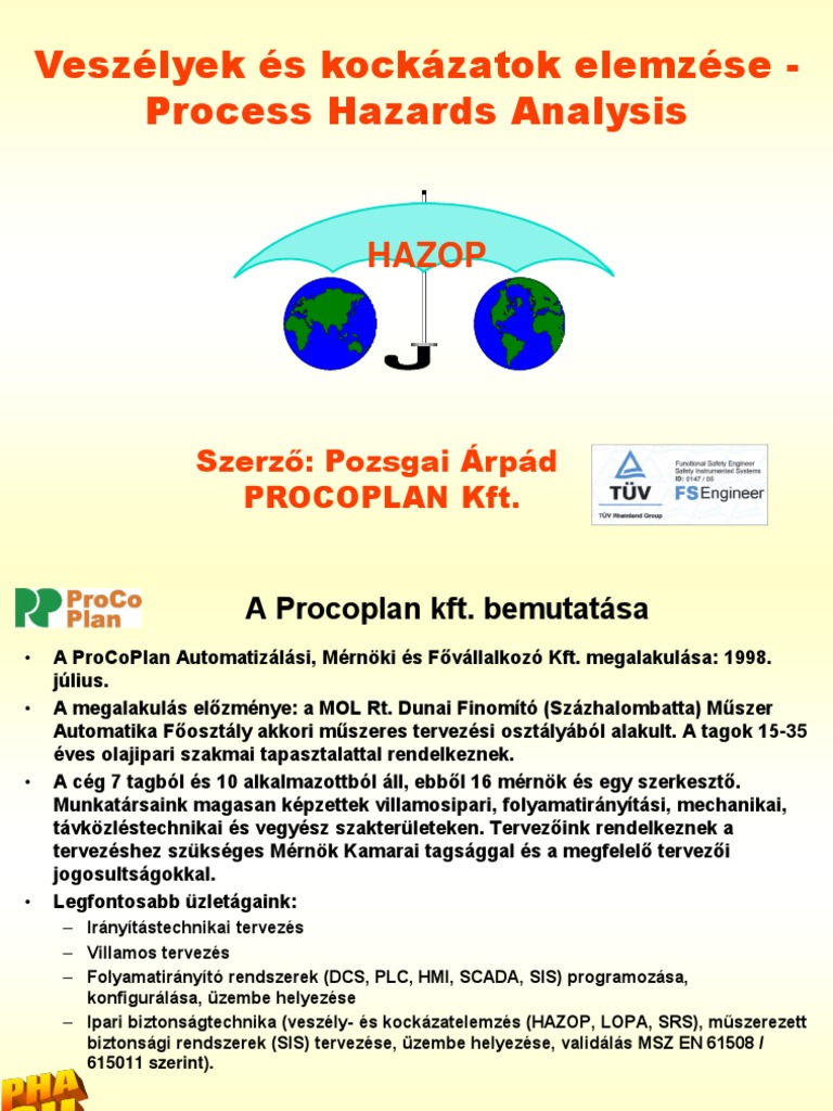 HAZOP Alapok R3 | PDF