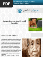 Asuhan Keperawatan Gerontik Gastritis