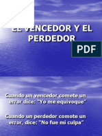 Vencedor y Perdedor