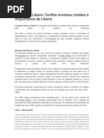 Guerra no Líbano