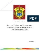 Ley-83-Ley de Tránsito y Transporte para El Estado de Veracruz-2012