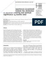 Mystical-Type Experiences Occasioned by Psilocybin Mediate The Attribution of Personal Meaning and Spiritual Significance 14 Months Later