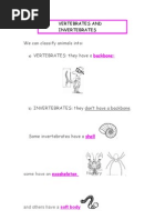 Download Vertebrates and Invertebrates by barracones7 SN114111392 doc pdf