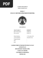 Download Laporan Praktikum Sulfat by obay16 SN114118775 doc pdf