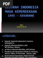Download Sejarah Indonesia Zaman Kemerdekaan 1945 - Sekarang by Santri Rahayu SN114126214 doc pdf