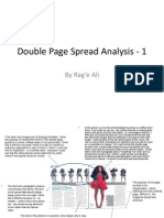 Double Page Spread Analysis - 1