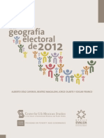 La geografía electoral de 2012