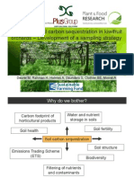 Quantifying Soil Carbon Sequestration in Kiwifruit Orchards - Development of A Sampling Strategy