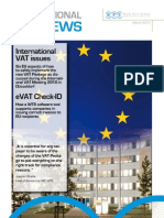 WTS. International VAT Issues